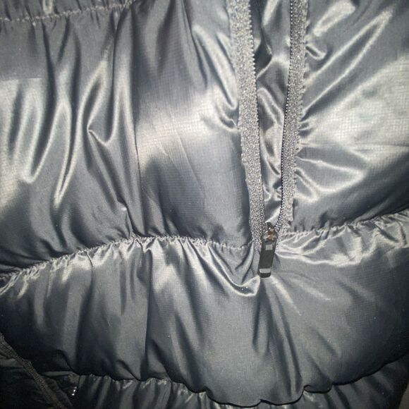 Nike Sportswear Women's Down Fill Parka Jacket Black 815825-010 Size Large - Picture 14 of 15